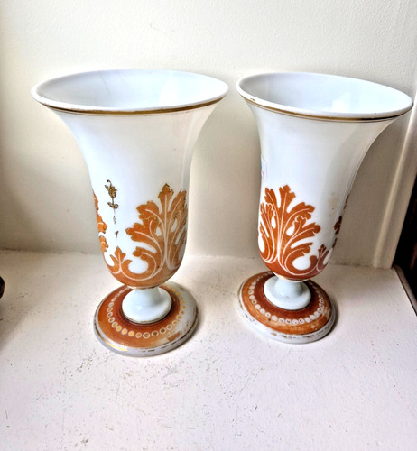Pair antique french white - antique,