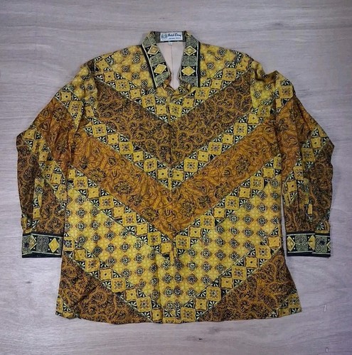 Batik enny camicia - uomo, oro