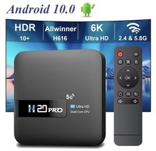 Android 10 TV Box 16GB 4K HD