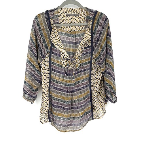 Zara boho blusa contadina - blusa,