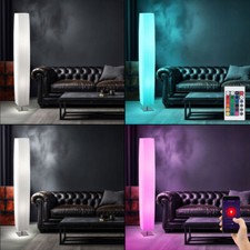 Smart Piantana Lampada a Luce Indiretta LED Dimmerabile Telecomando Tessuto