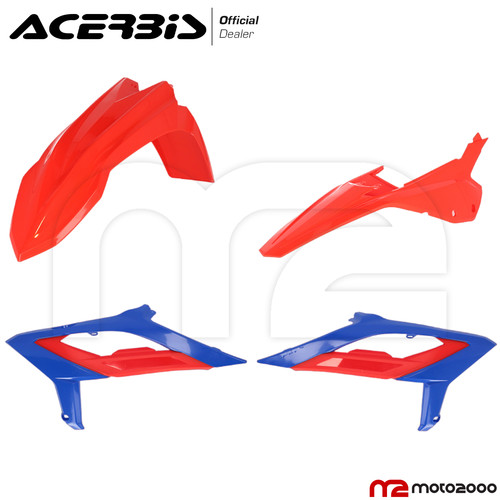 Kit plastiche carene blu - kit,