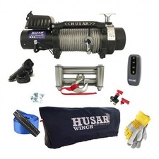 Verricello per carrozze e veicoli speciali HUSAR WINCH BSTS14000LBS12VKIT1