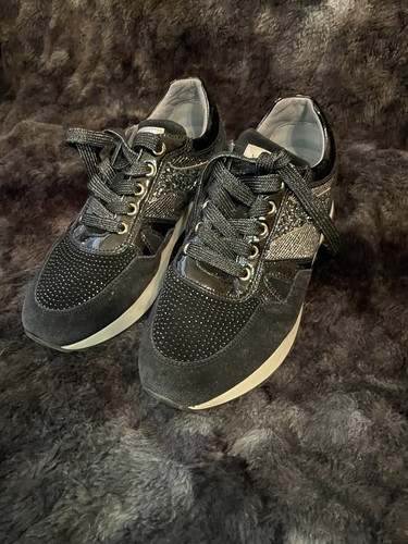 Sneakers nero giardini - nero,