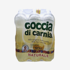 ACQUA GOCCIA DI CARNIA NATURALE LT1.5  -  12 BOTTIGLIE