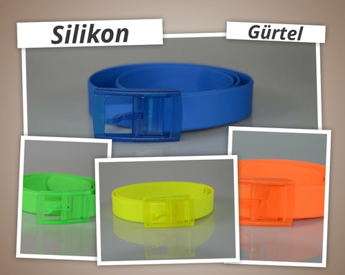 Cintura silicone neon colori