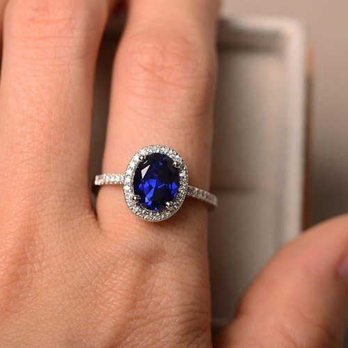 Anello fidanzamento aureola - anello,