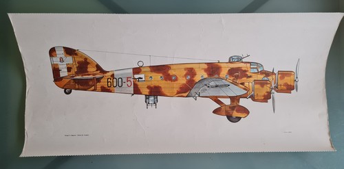 Aereo bombardiere tri motore - bombardiere, tri-motore
