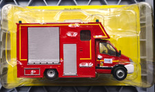 SAPEURS POMPIERS N°34 IVECO DAILY 65C18 TIB 1/43 HACHETTE COLLECTION
