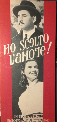 Brochure 1953 sccelto - "ho,