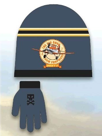 Set cappello guanti planes - set,