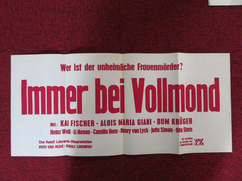 Immer bei vollmond - immer,
