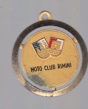 MEDAGLIA MOTO CLUB RIMINI 1967 PASOLINI RADUNO MOTOCICLISTICO SAN MARINO RIMINI
