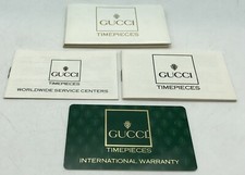 Gucci Timepieces Certificato