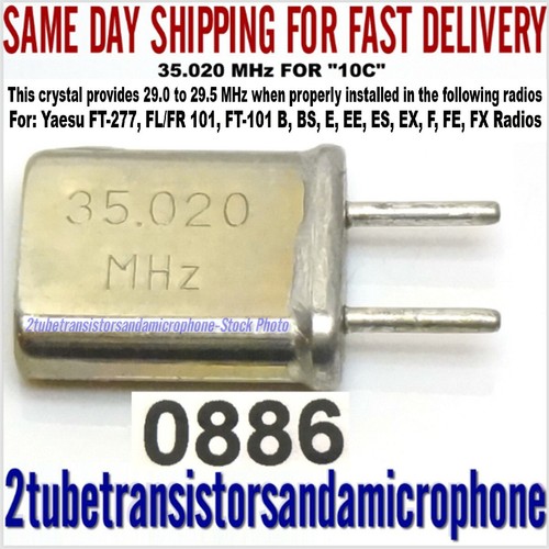 020 mhz metri cristallo - 35.020,
