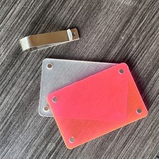 2PCS Clip Visiera Foto Auto