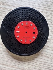 Dial quadrante rosso - quadrante, zirconi