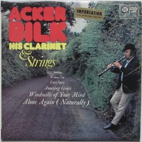 Acker bilk his clarinet - acker,