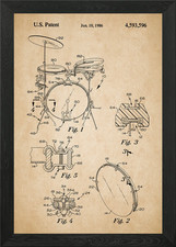 Batteria Vintage Brevetto