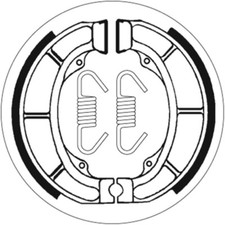 Pastiglia freno ganasce freno