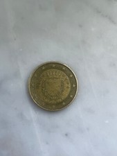 moneta da 50 centesimi del 2008, Malta, con una F nella stella