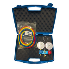 Gruppo manometrico 2 vie con