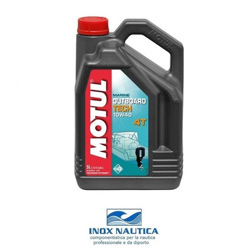 Motul outboard tech 10w40 - outboard, 4t