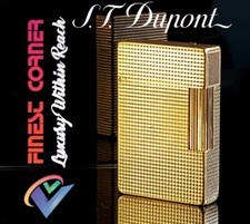 ST DuPont Lighter's Parts Gold Body And Roller Only Fit Gatsby Models VGC G10