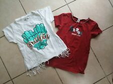 Lotto Stock Set 2 T-shirt Maglietta  Bambina 7 8 Anni