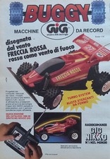 Pubblicità Advertising Werbung Italian Clipping 1989 GIG NIKKO Freccia Rossa V.2