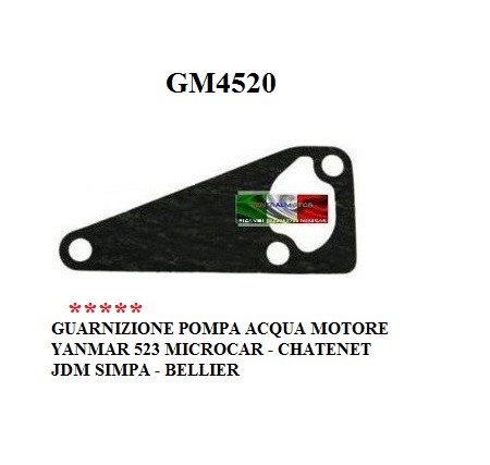 Guarnizione pompa acqua motore - guarnizione,