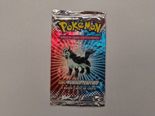 Pokemon bustina rubino e - pokemon,