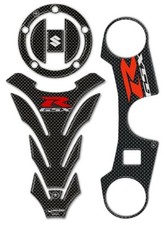 kit ADESIVI 3D PROTEZIONI Suzuki GSX-R 1000 2005-2006 compatibili per MOTO GSXR