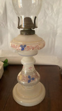ANTICA LAMPADA A PETROLIO IN OPALINA FINE '800 CVSF