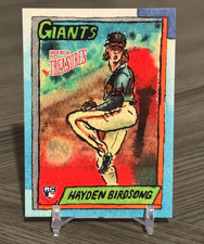 Hayden Birdsong RC Stamp SP #'d /99 2025 Topps Shoebox Treasures Giants