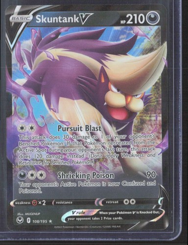 Pokémon tcg skuntank - pokémon, swsh
