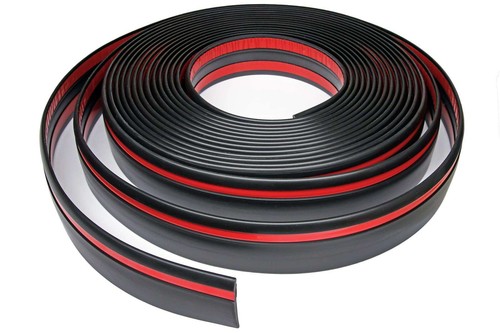 Modanatura larga nero - mm,