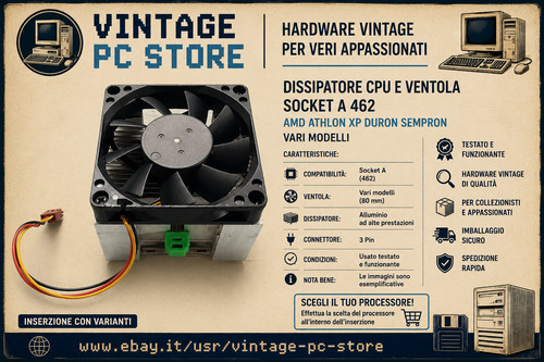 Dissipatore cpu ventola - cpu, e