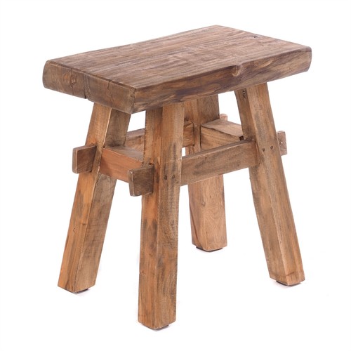 Sgabello rustico vintage - sgabello, "vintage