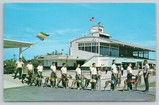 Post Card Dog Racing during