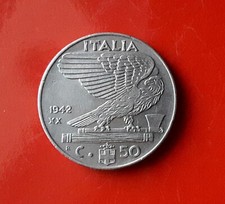 50 CENTESIMI 1942 ERRORE -