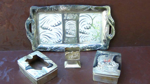 Antico set giapponese pezzi - antico,
