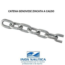 Catena genovese zincata - catena, a