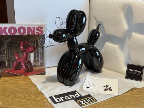 Jeff koons balloon - jeff, nero