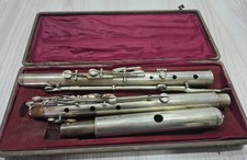 Flute traversiere ancien antique Italian querflöte antik flauto traverso vintage