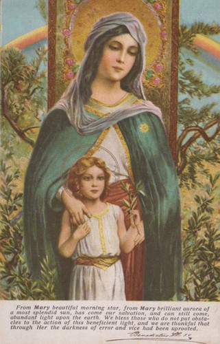 Cartolina tematica religione - cartolina,