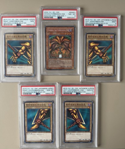 Psa10 yugioh exodia - exodia, the
