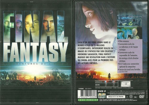 Dvd final fantasy avec - final,