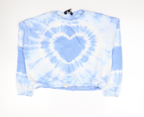 Felpa blu misto poliestere