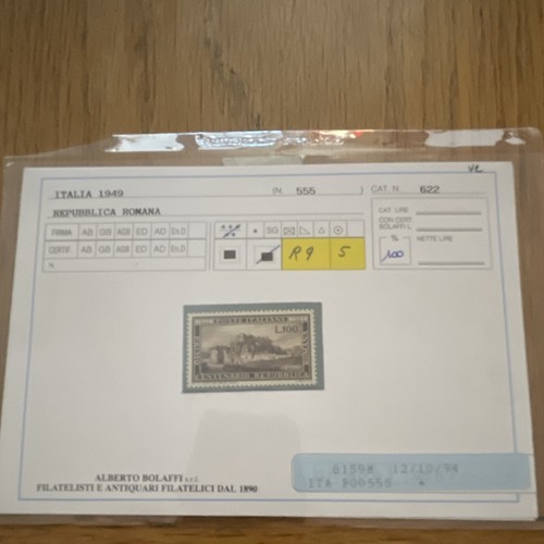 Italia 1949 francobollo